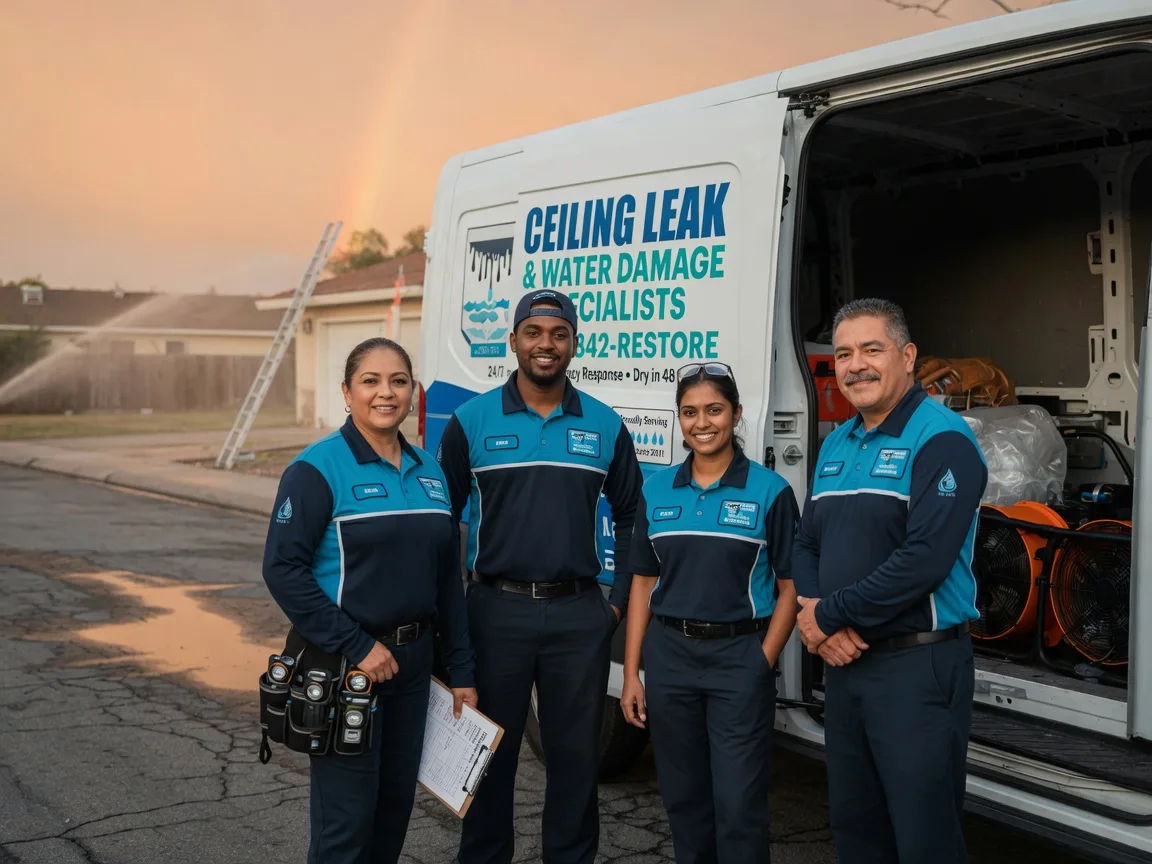 Ceiling Leak Cleanup company in Powell, OH